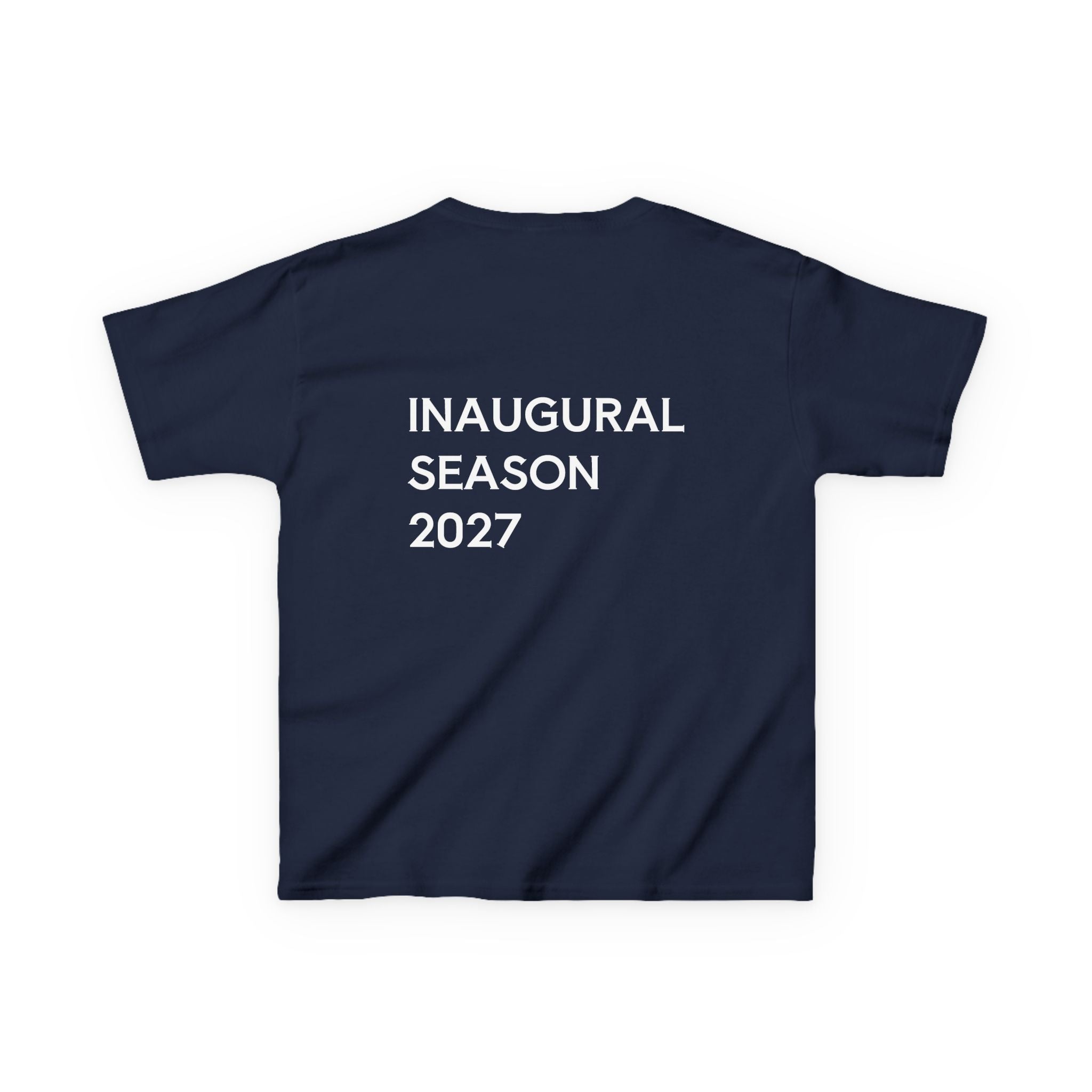 Kids Calidad FC Crest "INAUGURAL SEASON 2027" T-Shirt