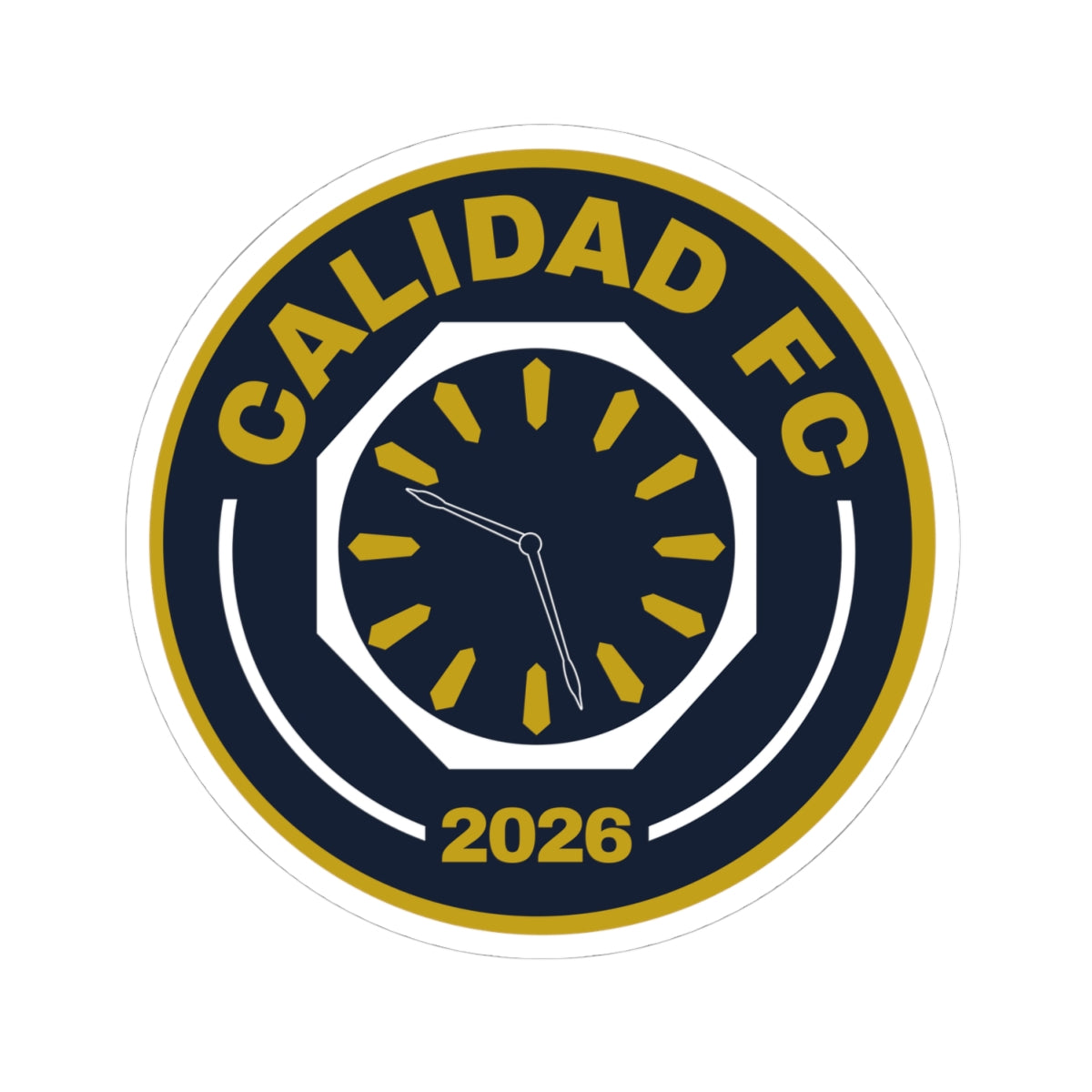 Calidad FC Crest Sticker