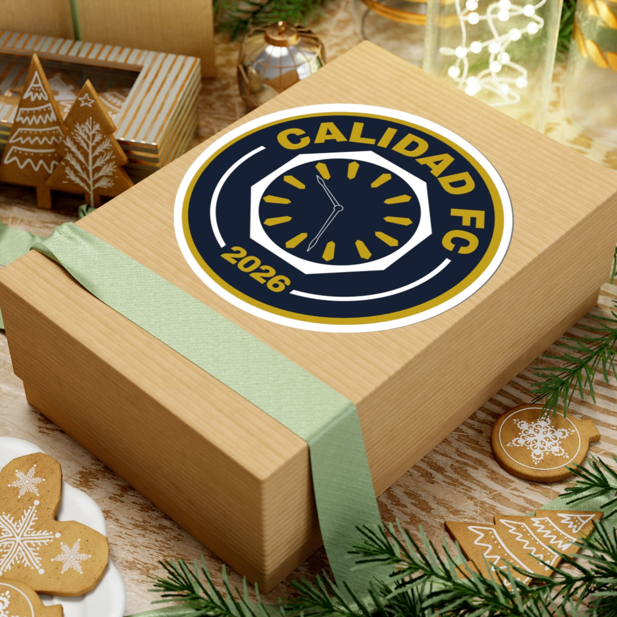Calidad FC Crest Sticker