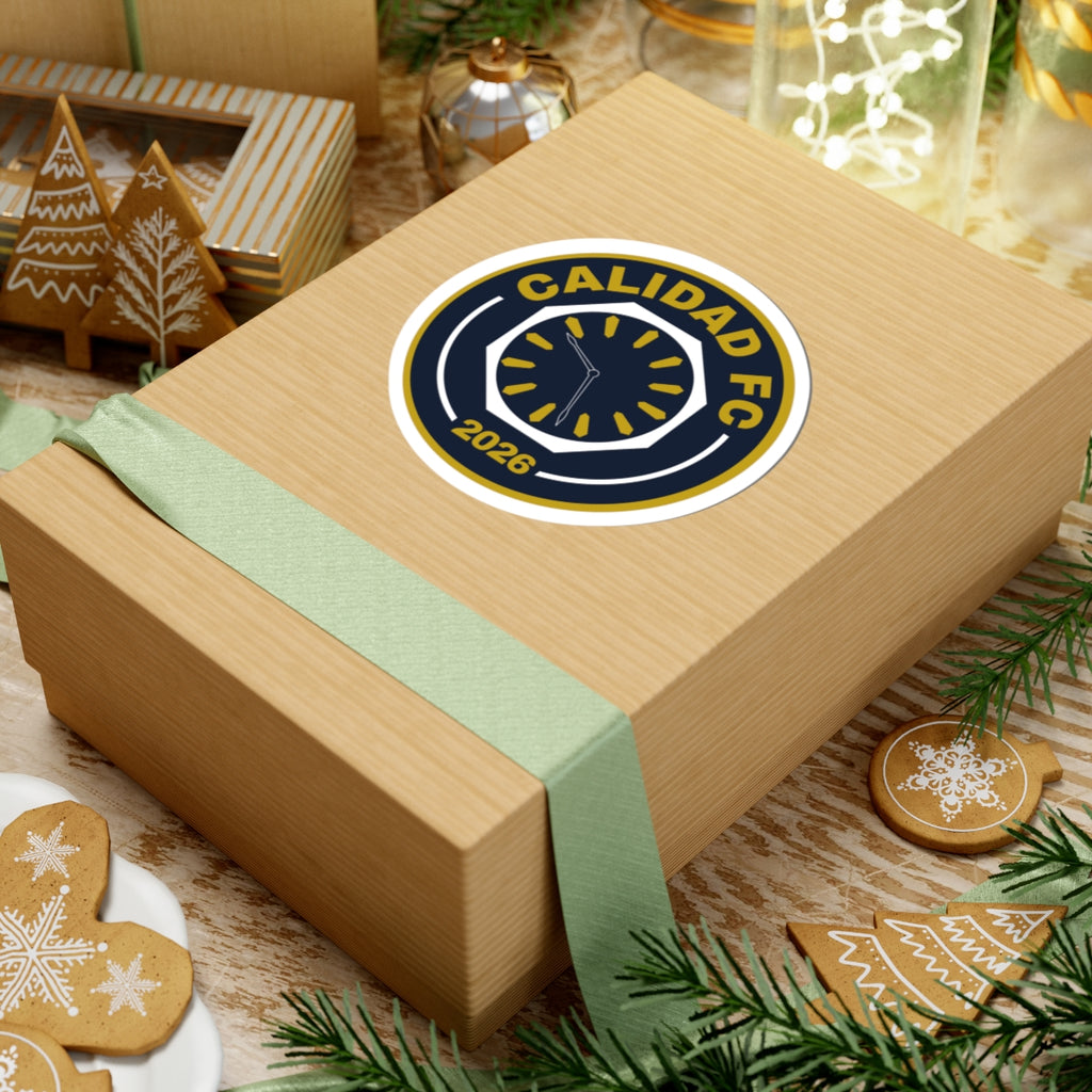 Calidad FC Crest Sticker