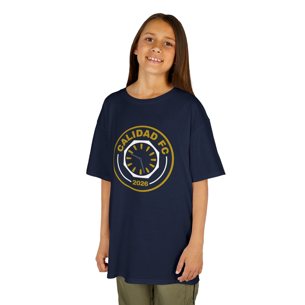 Kids Calidad FC Crest "INAUGURAL SEASON 2027" T-Shirt