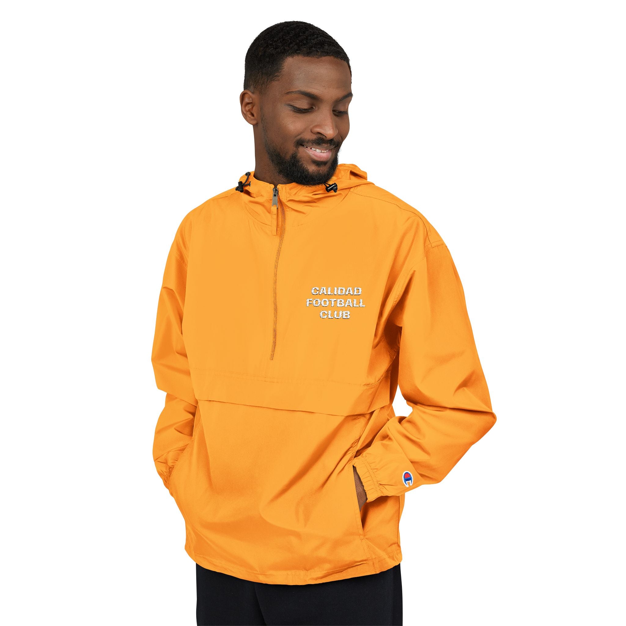 Calidad FC Mustard Packable Anorak Jacket