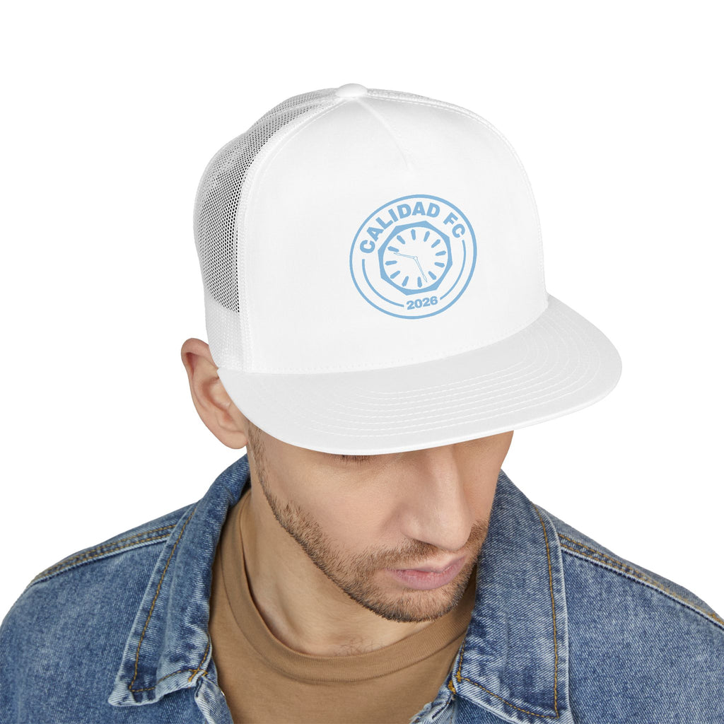 Calidad FC Light Blue Mesh Snapback