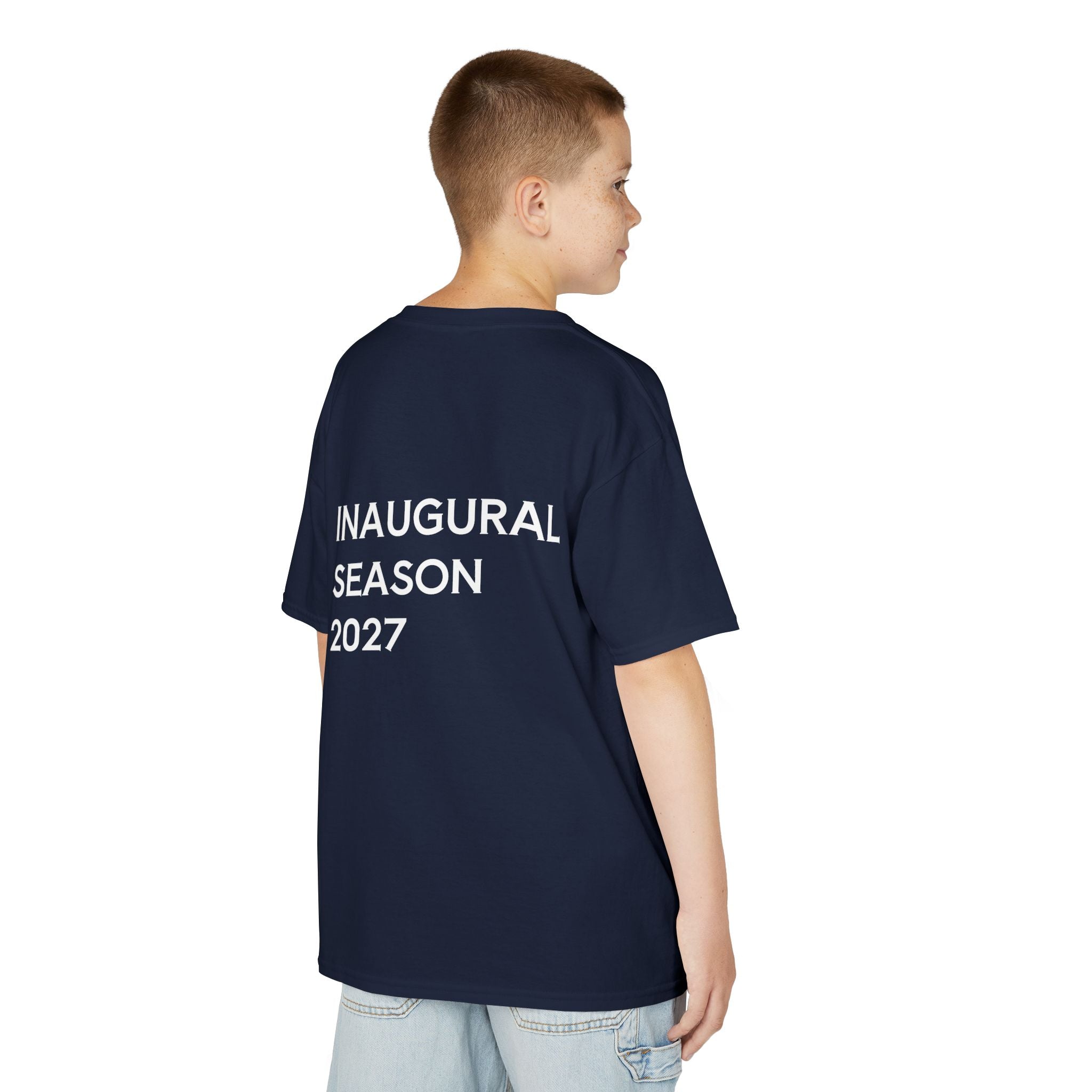 Kids Calidad FC Crest "INAUGURAL SEASON 2027" T-Shirt