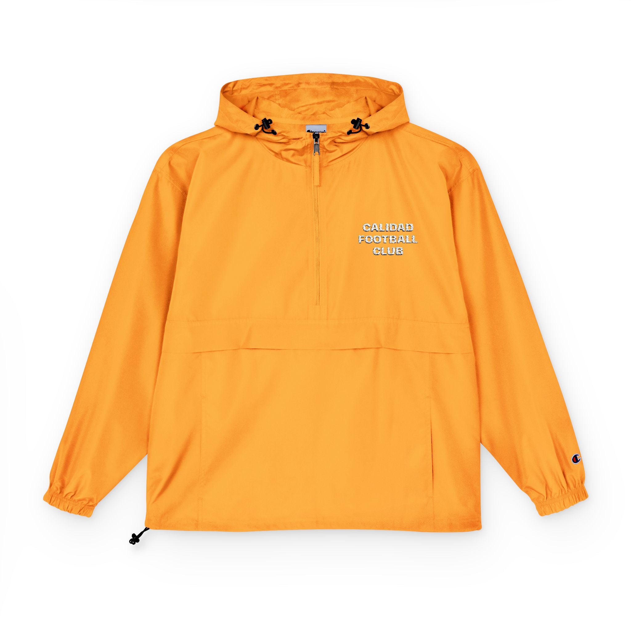 Calidad FC Mustard Packable Anorak Jacket