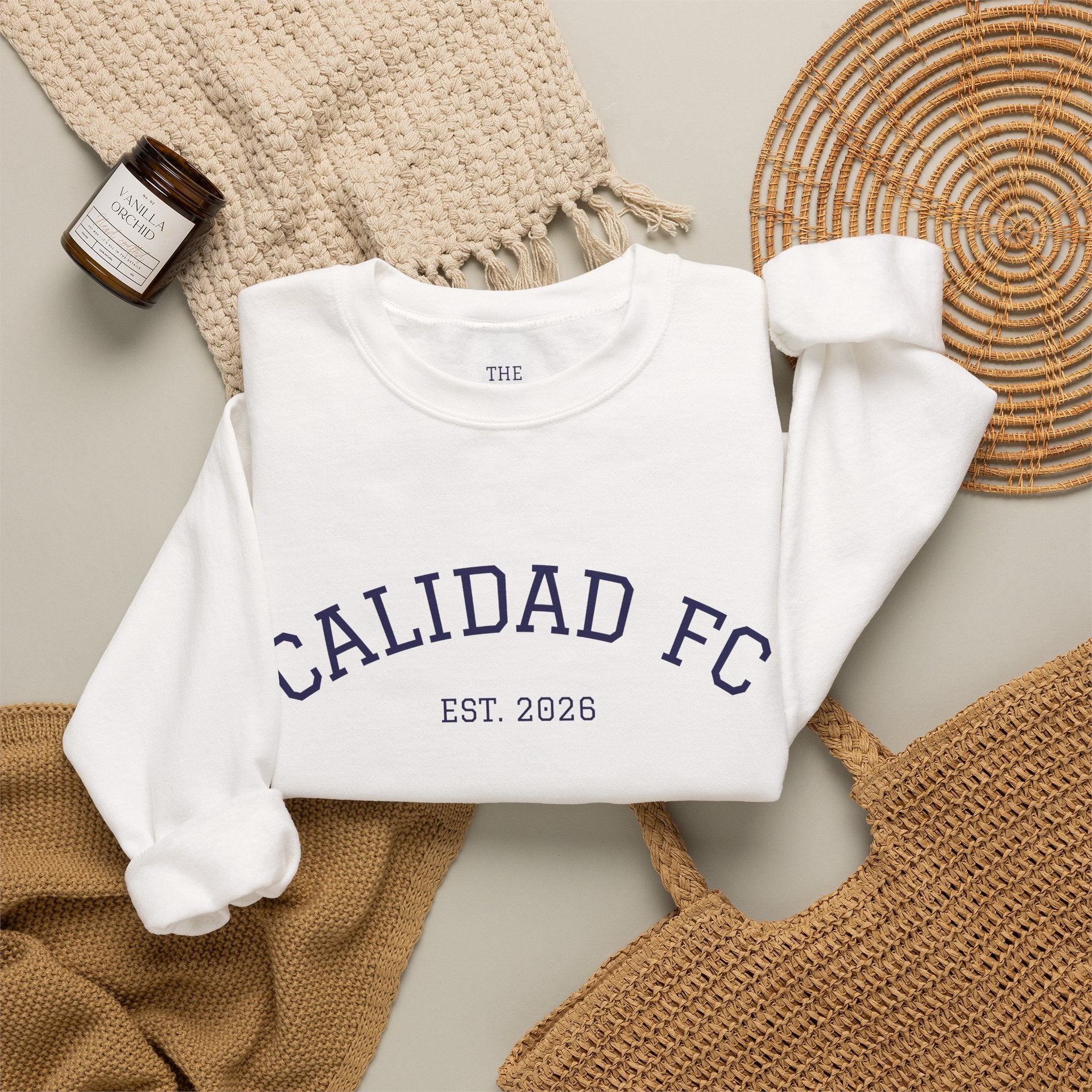 Calidad FC Vintage Crewneck Sweatshirt