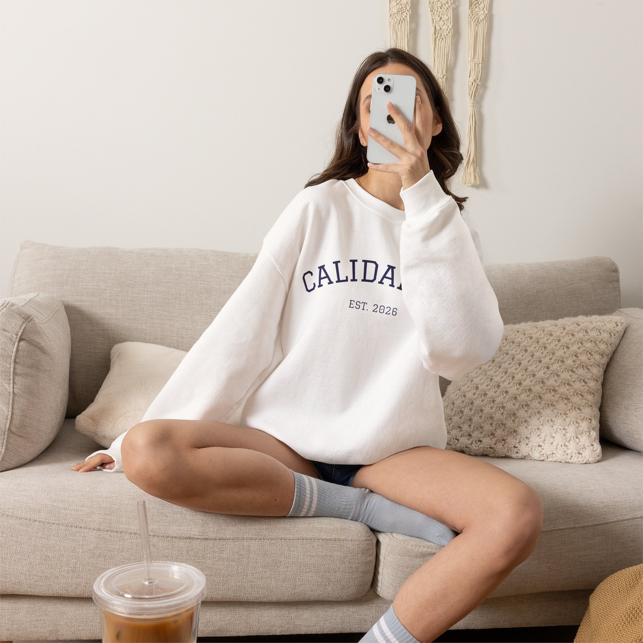 Calidad FC Vintage Crewneck Sweatshirt