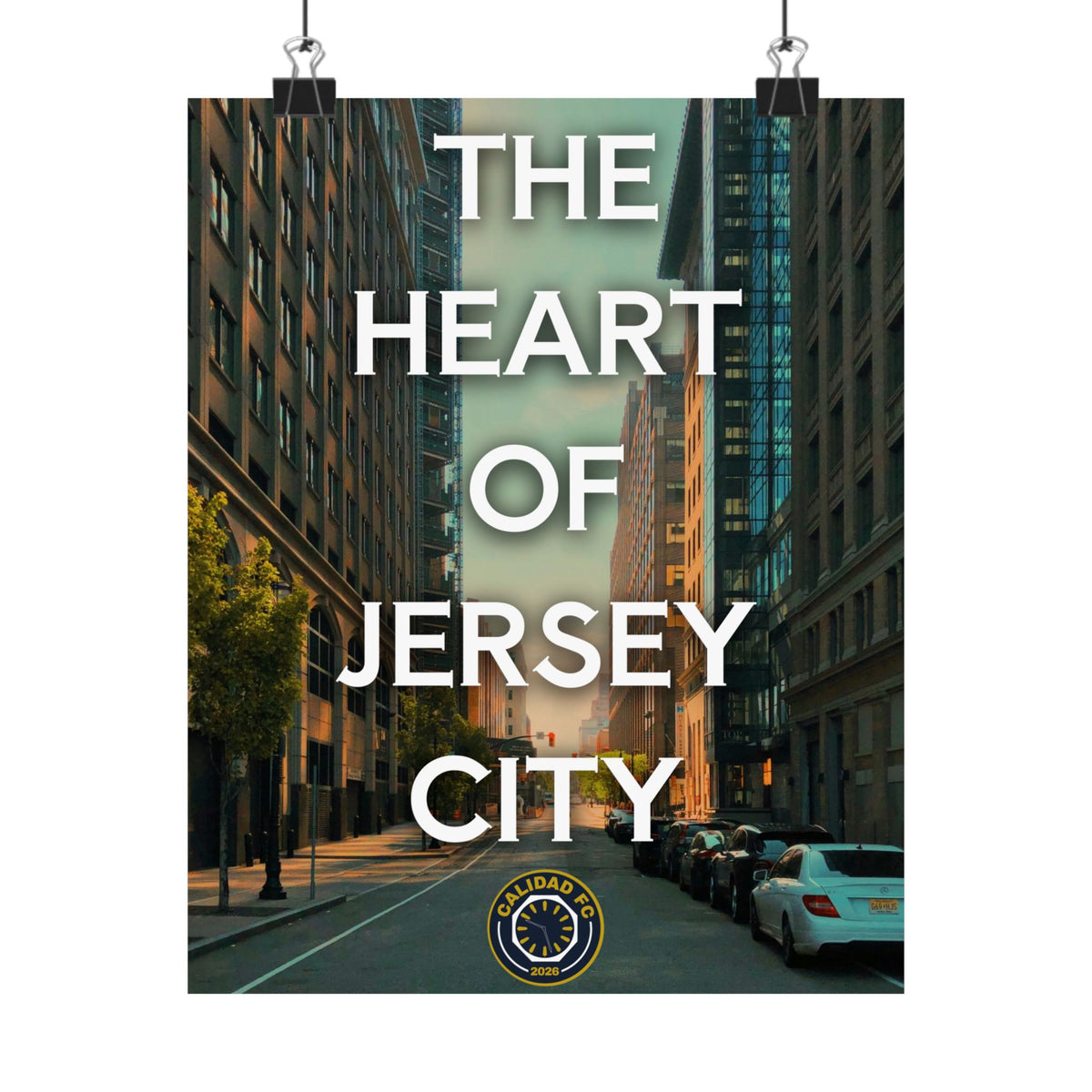 The Heart of Jersey City Poster