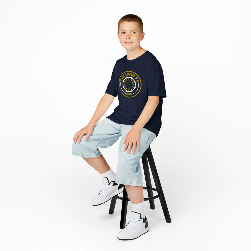 Kids Calidad FC Crest "INAUGURAL SEASON 2027" T-Shirt